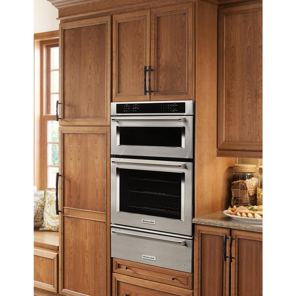 KITCHENAID 30" Combination Wall Oven with Even-Heat(TM) True Convection (Lower Oven)