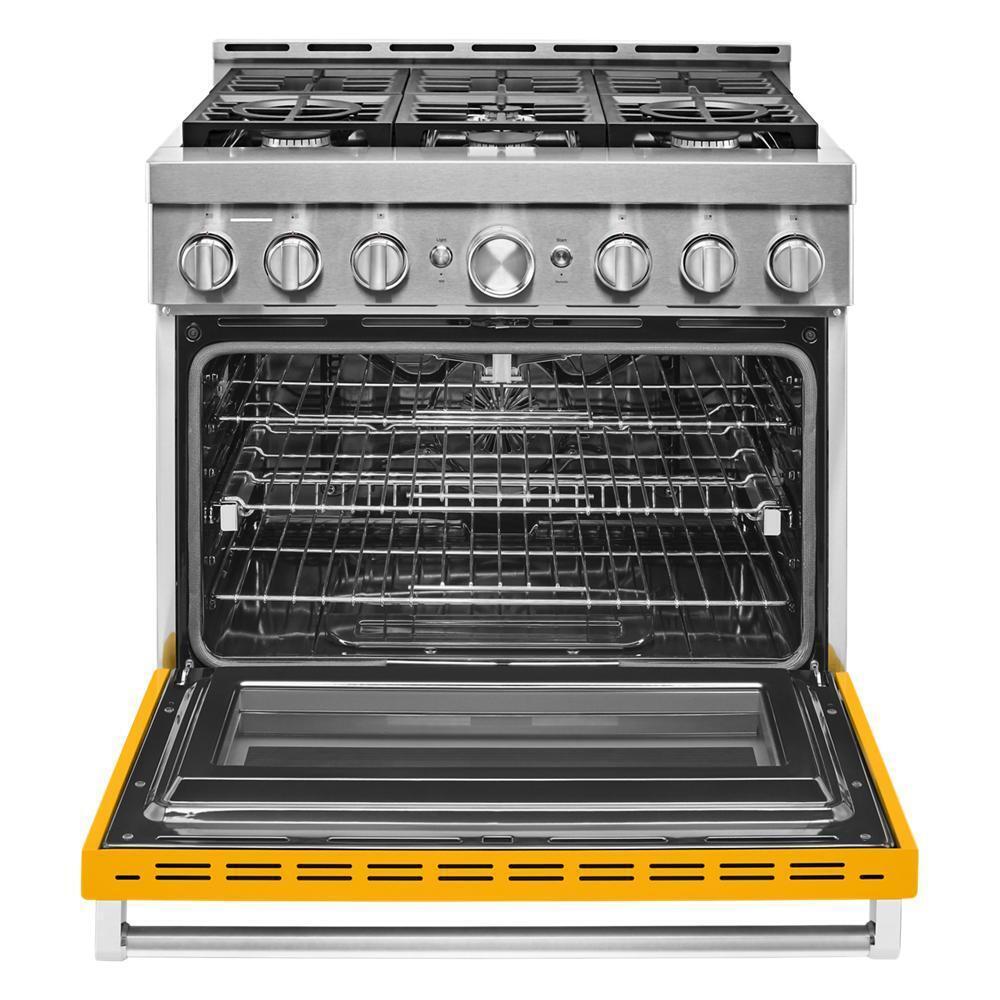 KFGC506JYP KitchenAid® 36'' Smart Commercial-Style Gas Range with 6 Burners