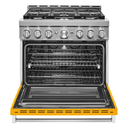 KFGC506JYP KitchenAid® 36'' Smart Commercial-Style Gas Range with 6 Burners