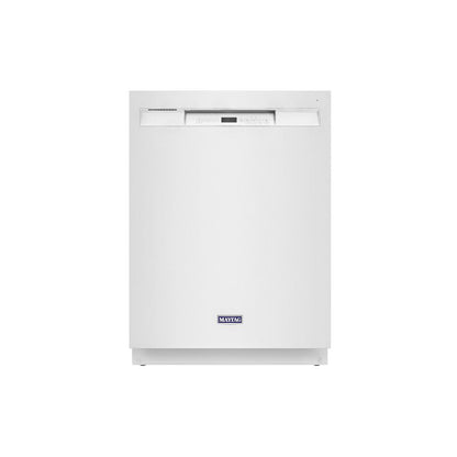 Maytag MDB4949SKW 24 Front Control Dishwasher with Dual Power Filtration and PowerBlast® Cycle - 50 dBA