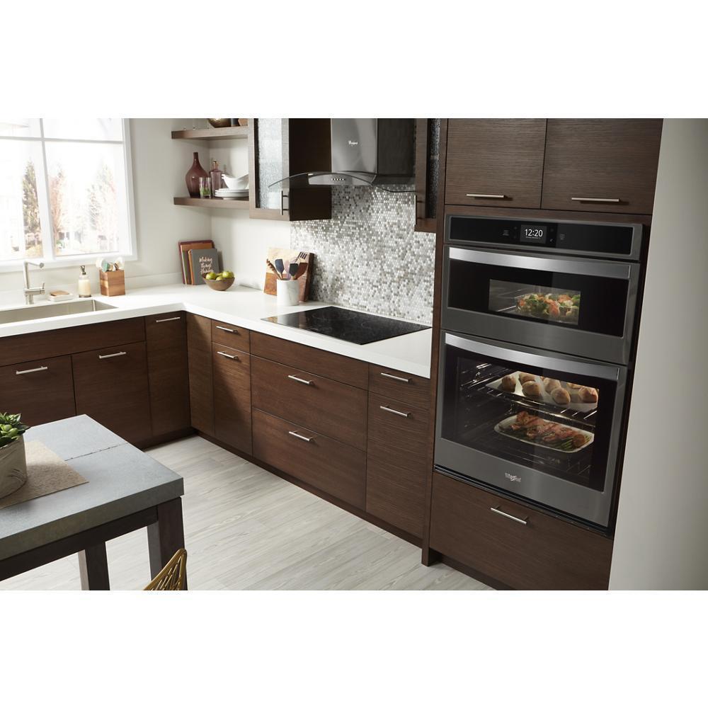 Whirlpool WOC75EC0HV 6.4 cu. ft. Smart Combination Convection Wall Oven with Air Fry, when Connected