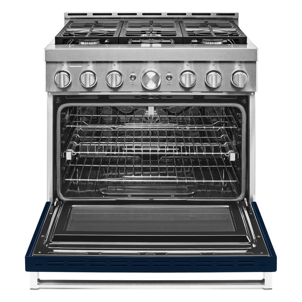 KFGC506JIB KitchenAid® 36'' Smart Commercial-Style Gas Range with 6 Burners