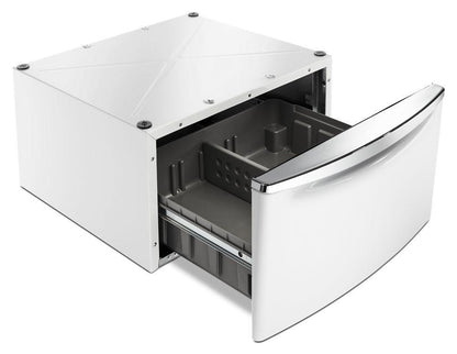 Whirlpool XHPC155XW 15.5" Pedestal for Front Load Washer and Dryer with Storage