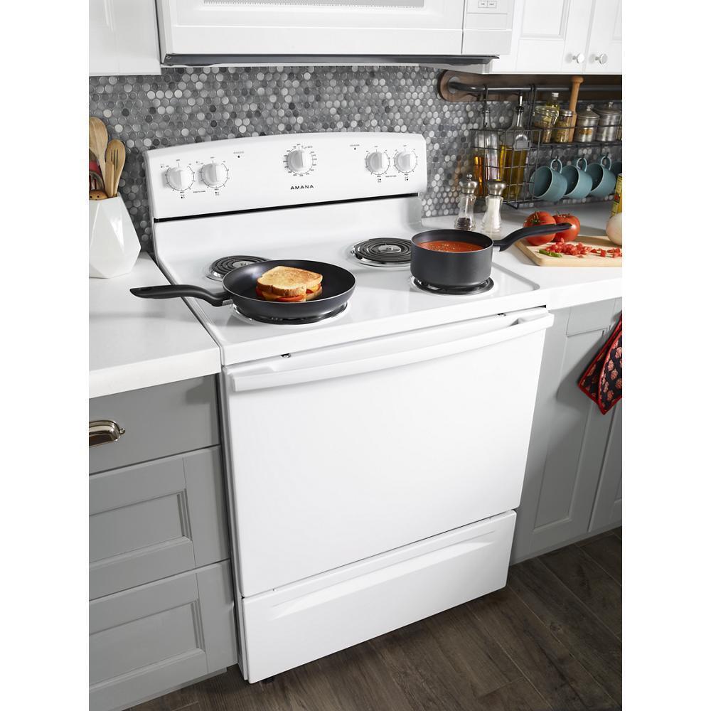 Amana 30-inch Amana® Electric Range with Warm Hold