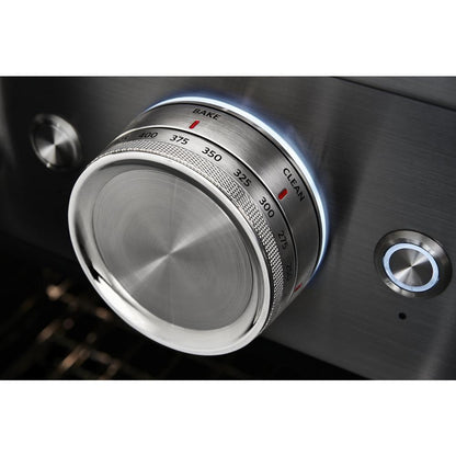 KFDC506JMB KitchenAid® 36'' Smart Commercial-Style Dual Fuel Range with 6 Burners