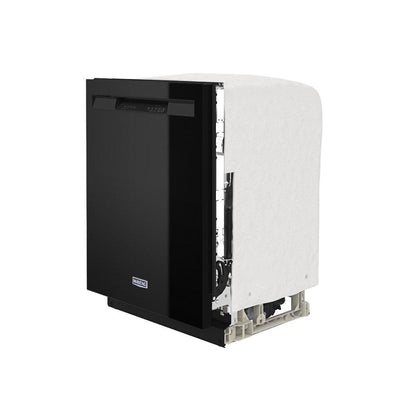 Maytag MDB4949SKB 24 Front Control Dishwasher with Dual Power Filtration and PowerBlast® Cycle - 50 dBA