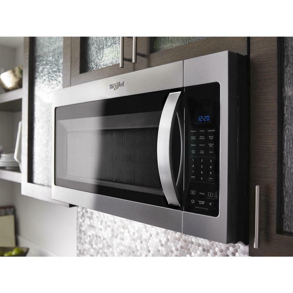 Whirlpool 1.9 cu. ft. Capacity Steam Microwave with Sensor Cooking