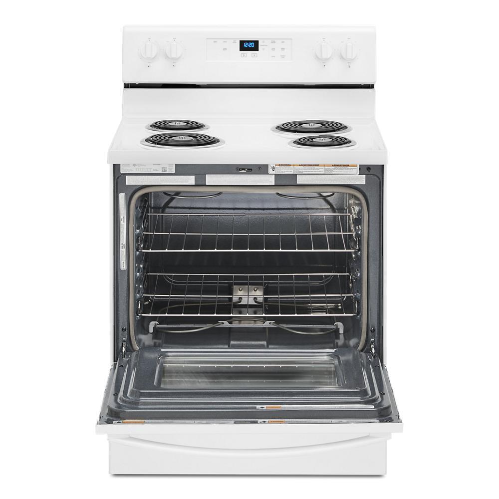 Whirlpool WFC315S0JW 4.8 cu. ft. Electric Range with Keep Warm setting