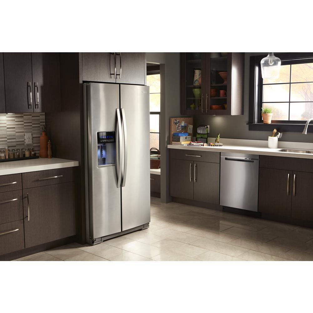 Whirlpool WRS571CIHZ 36-inch Wide Counter Depth Side-by-Side Refrigerator - 21 cu. ft.