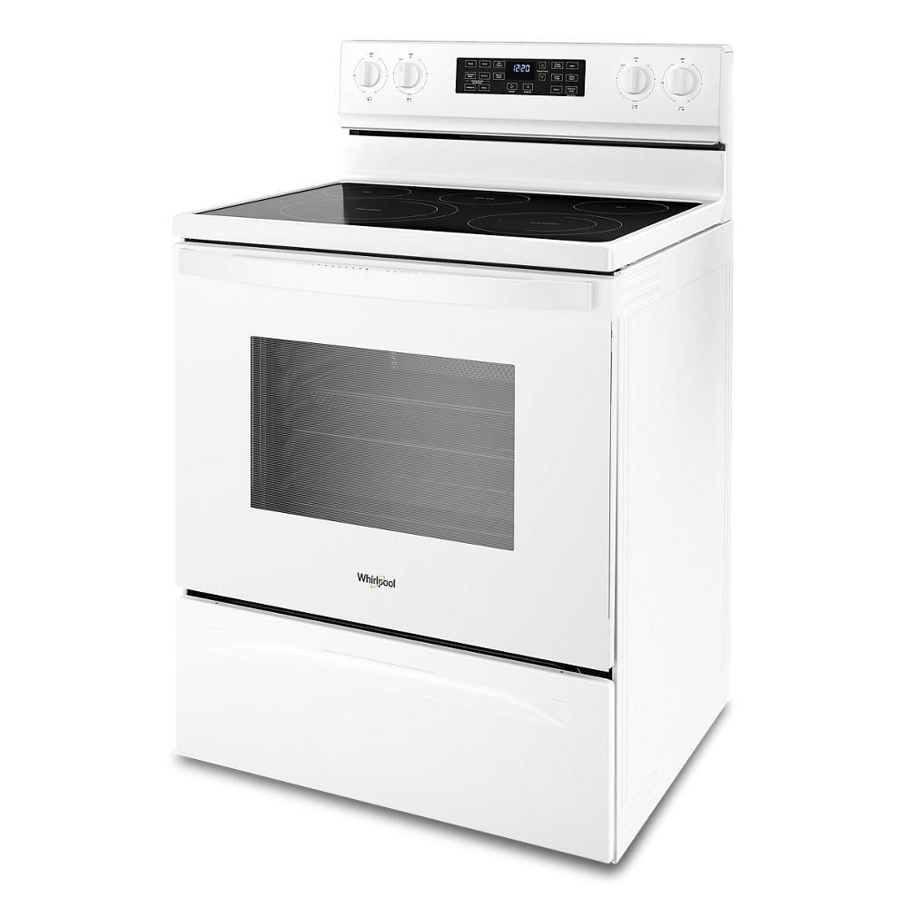 Whirlpool WFE550S0LW 5.3 Cu. Ft. Whirlpool® Electric 5-in-1 Air Fry Oven