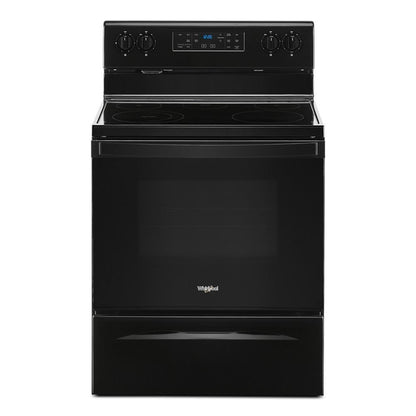 Whirlpool WFE525S0JB 5.3 cu. ft. Whirlpool® electric range with Frozen Bake™ technology