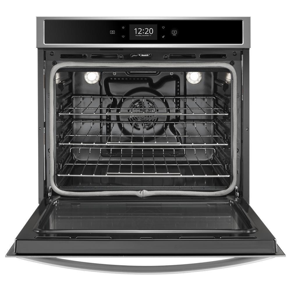 Whirlpool WOS72EC0HS 5.0 cu. ft. Smart Single Convection Wall Oven with Air Fry, when Connected