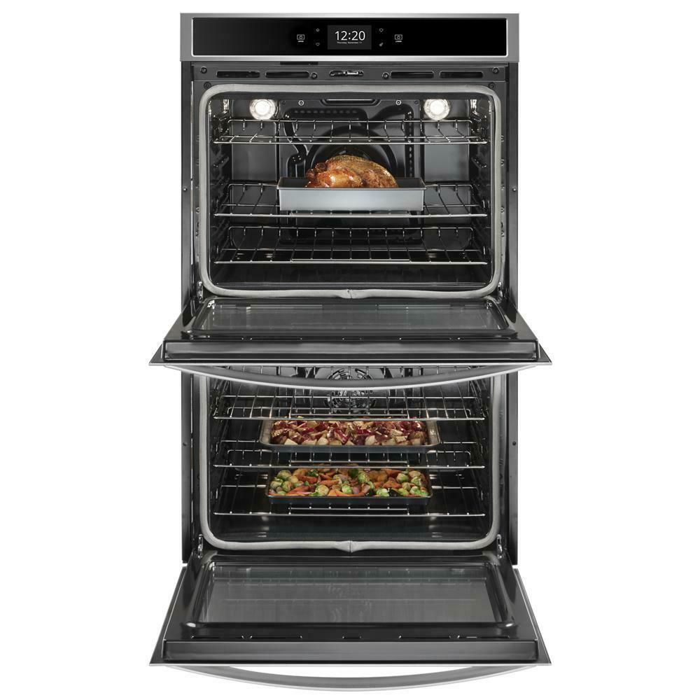 Whirlpool 8.6 cu. ft. Smart Double Convection Wall Oven with Air Fry, when Connected
