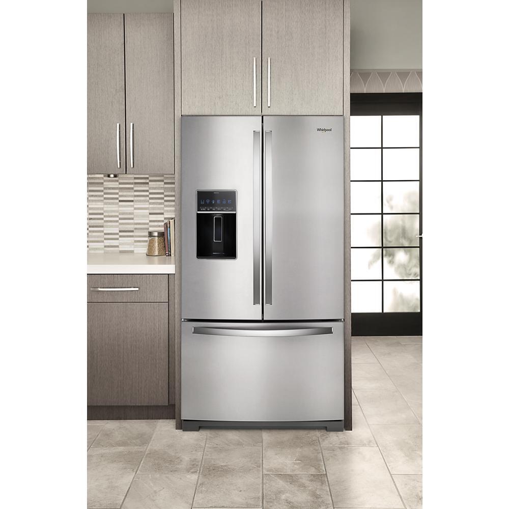 Whirlpool WRF767SDHZ 36-inch Wide French Door Refrigerator - 27 cu. ft.