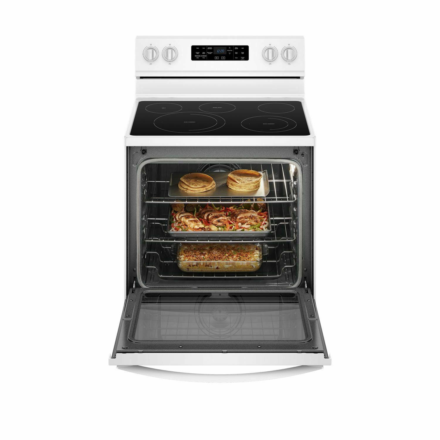 Whirlpool 6.4 cu. ft. Freestanding Electric Range with Frozen Bake™ Technology