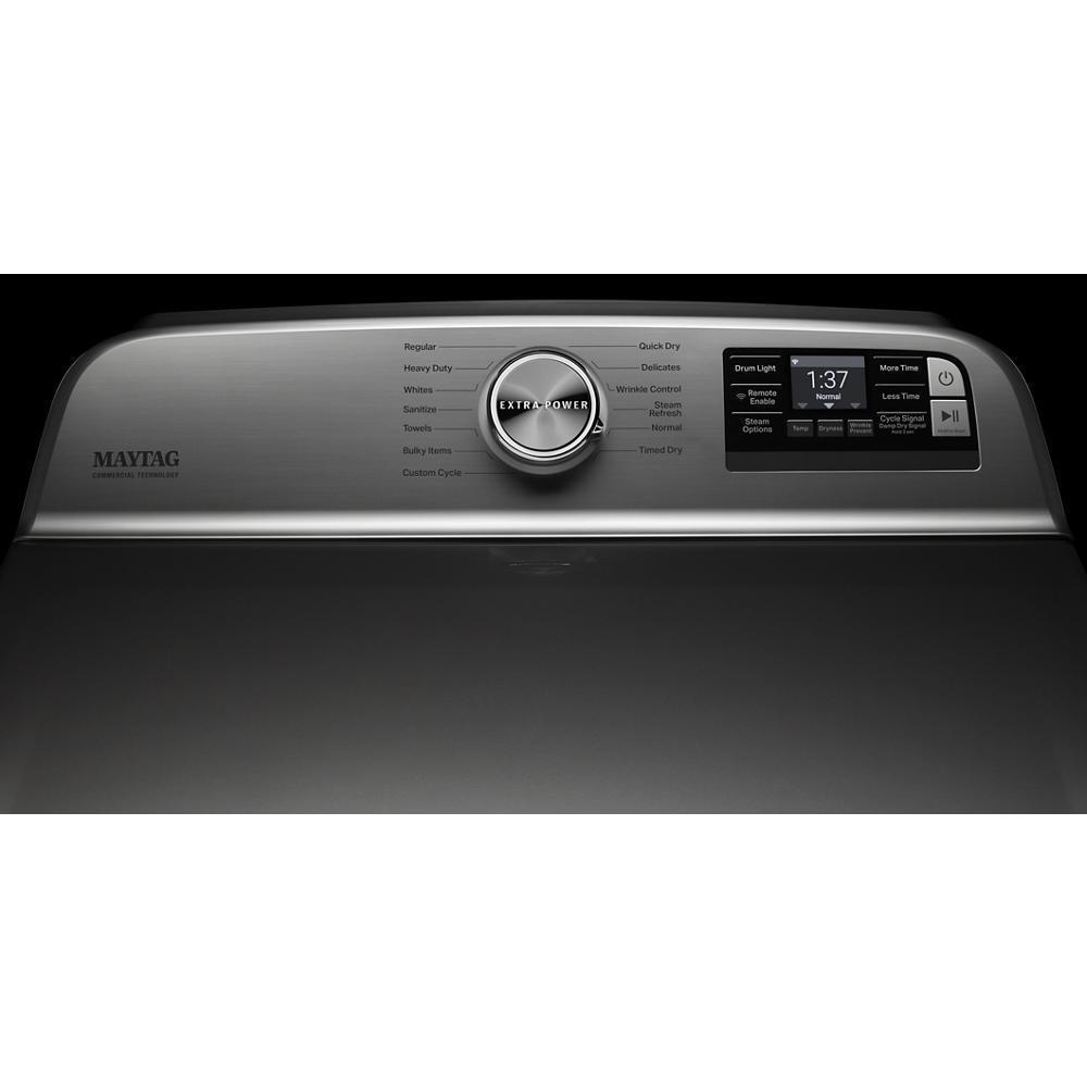 Maytag MED7230HC Smart Top Load Electric Dryer with Extra Power - 7.4 cu. ft.
