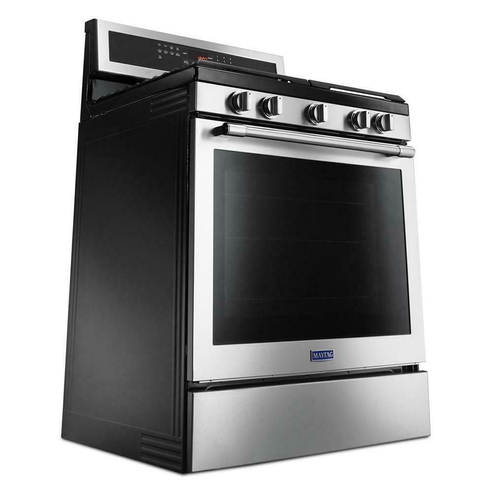 Maytag 30-Inch Wide Gas Range With True Convection And Power Preheat - 5.8 Cu. Ft.