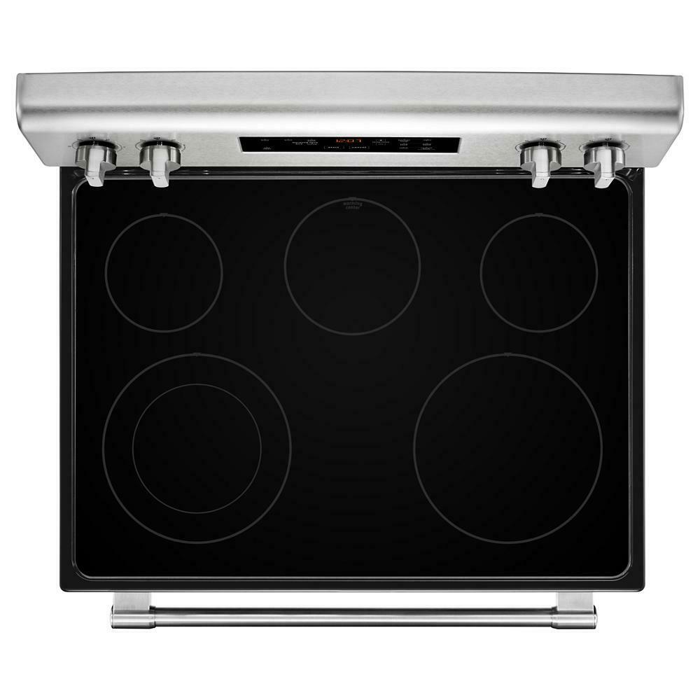 Maytag 30-Inch Wide Electric Range With Shatter-Resistant Cooktop - 5.3 Cu. Ft.