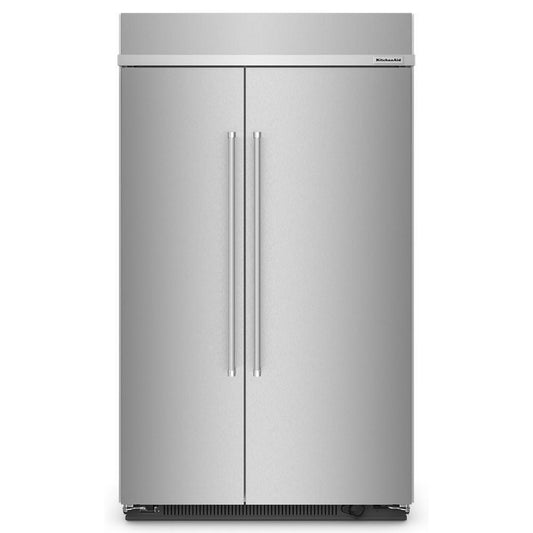 Kitchenaid KBSN708MPS 30 Cu. Ft. 48" Built-In Side-by-Side Refrigerator with PrintShield™ Finish