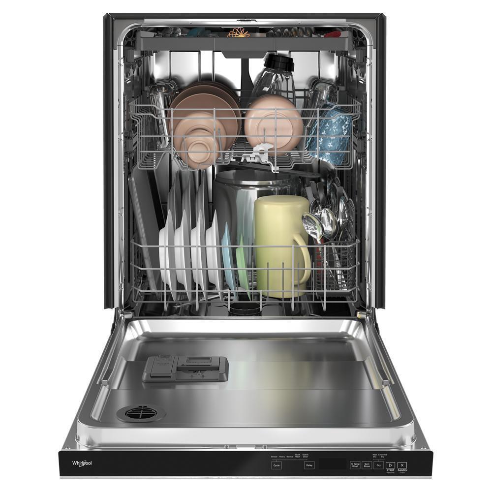 Whirlpool WDTA50SAKZ 24 Stainless Steel Dishwasher with AI Intelligent Wash - 47 dBA