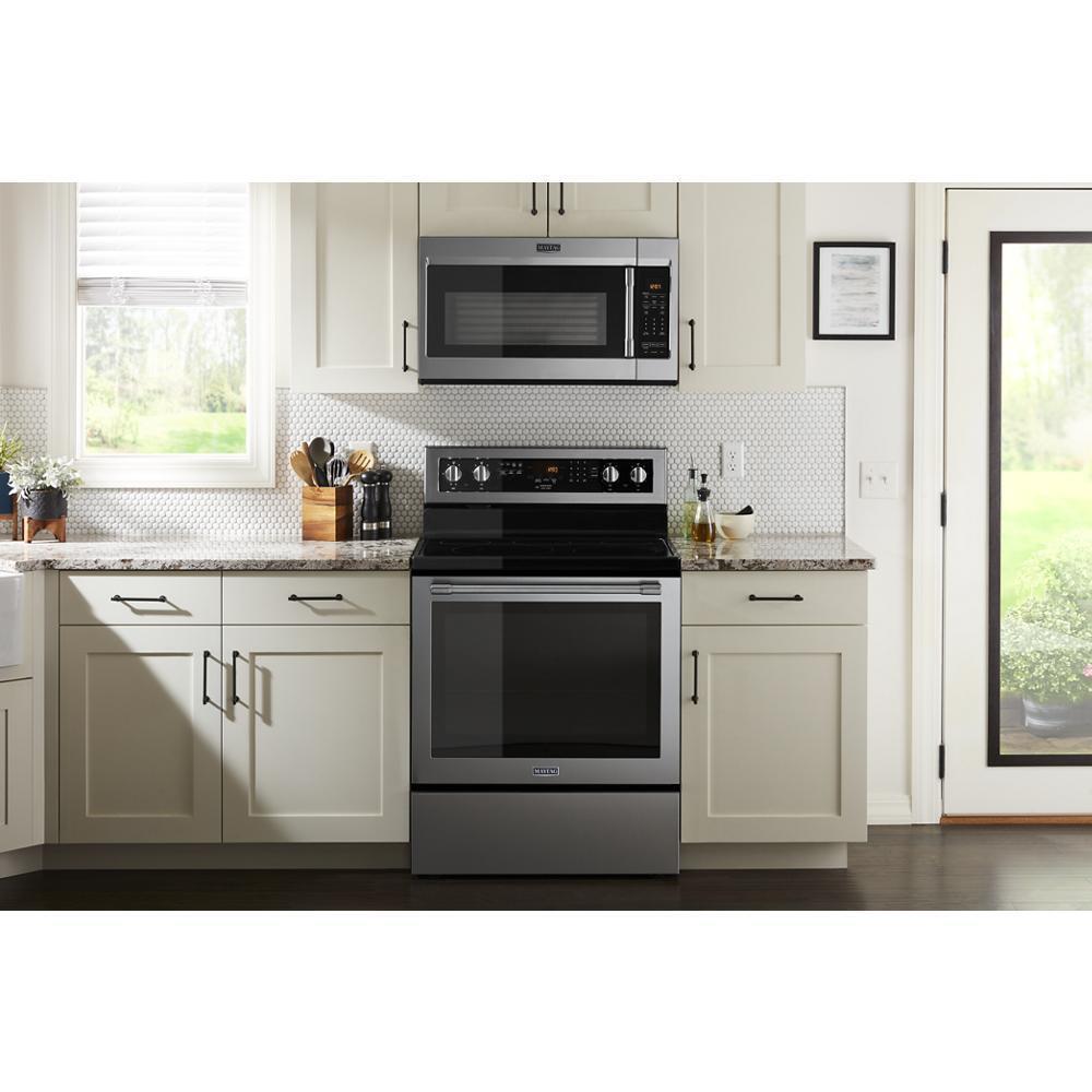 Maytag 30-Inch Wide Electric Range With True Convection And Power Preheat - 6.4 Cu. Ft.