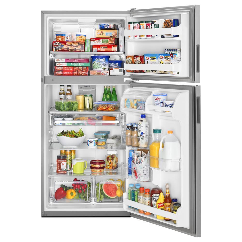 Maytag MRT311FFFZ 33-Inch Wide Top Freezer Refrigerator with PowerCold® Feature- 21 Cu. Ft.