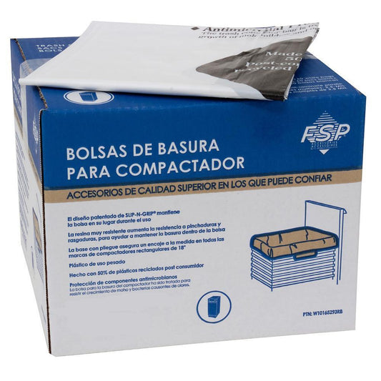 Whirlpool W10165294RB 60 Pack-Plastic Compactor Bags-15" Models