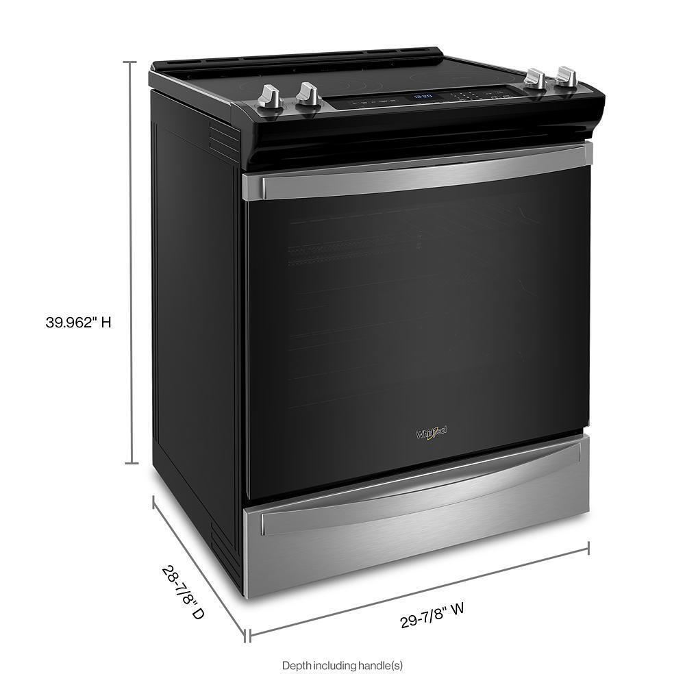 Whirlpool WEE745H0LZ 6.4 Cu. Ft. Whirlpool® Electric 7-in-1 Air Fry Oven