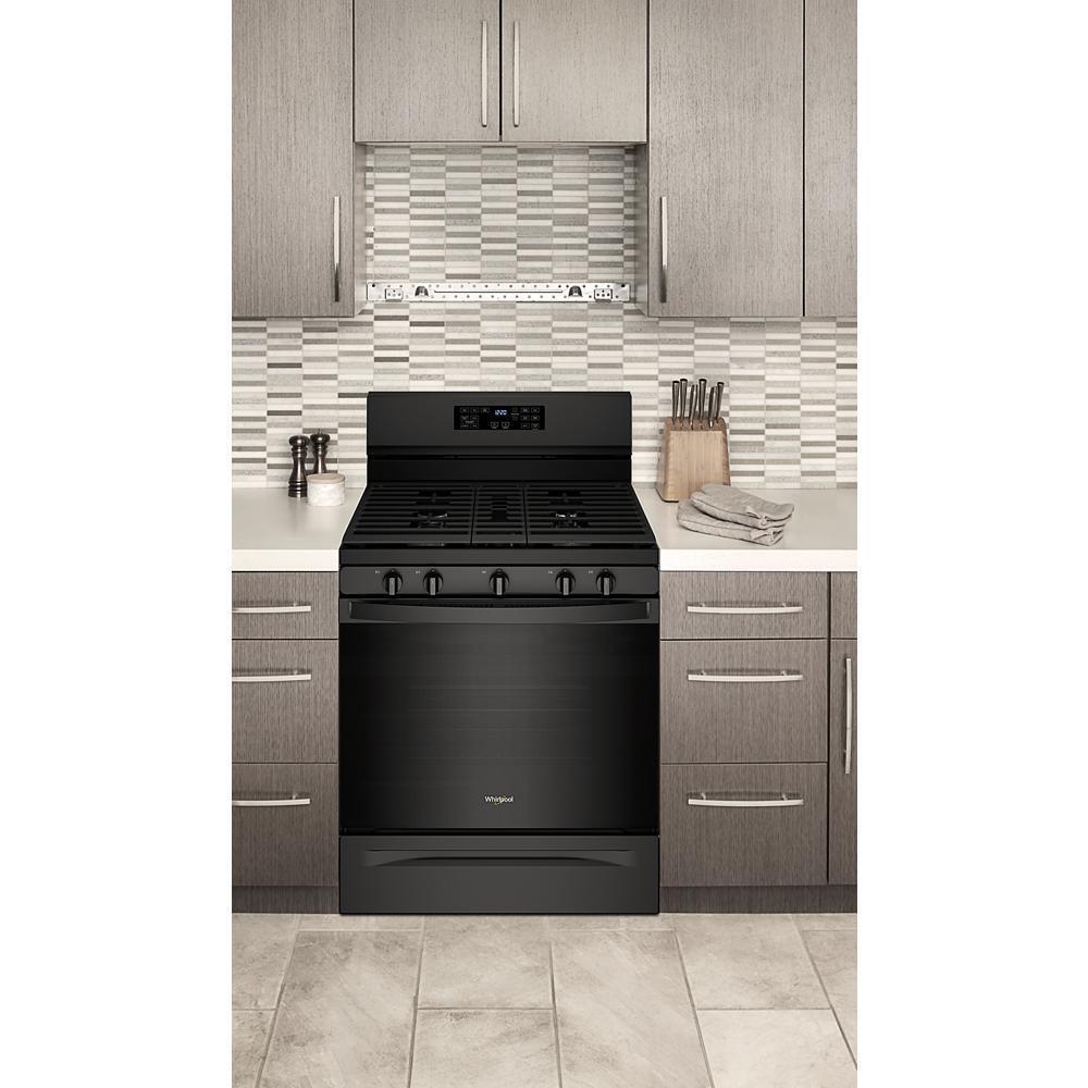 Whirlpool WFG550S0LB 5.0 Cu. Ft. Whirlpool® Gas 5-in-1 Air Fry Oven