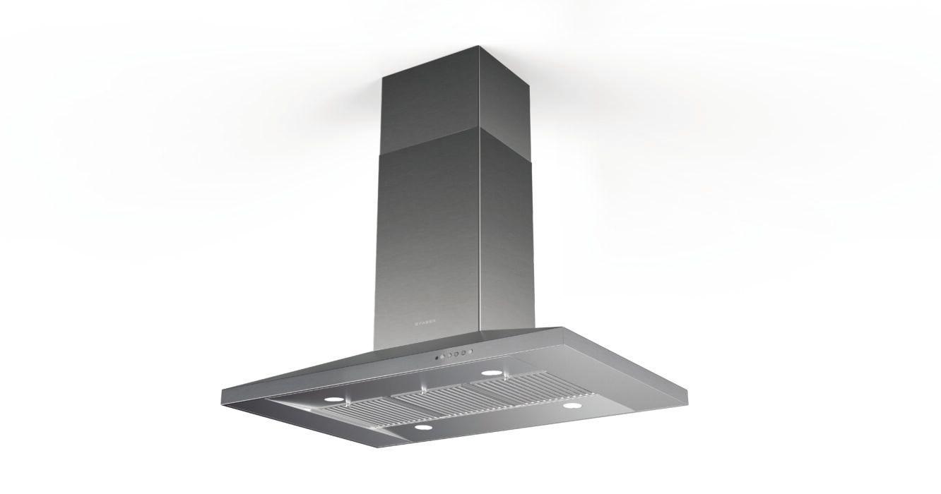 Faber DAMAIS42SSV 42" pyramid shape island hood with Variable Air Management