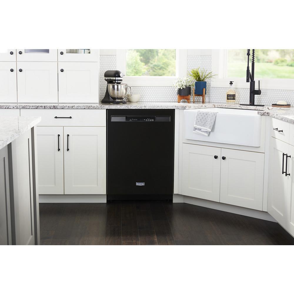 Maytag MDB4949SKB 24 Front Control Dishwasher with Dual Power Filtration and PowerBlast® Cycle - 50 dBA