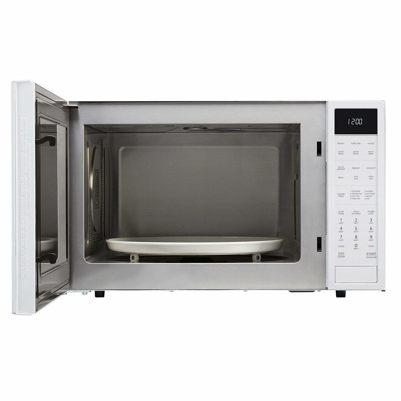 Sharp SMC1585BW 1.5 cu. ft. 900W Sharp White Carousel Convection + Microwave Oven