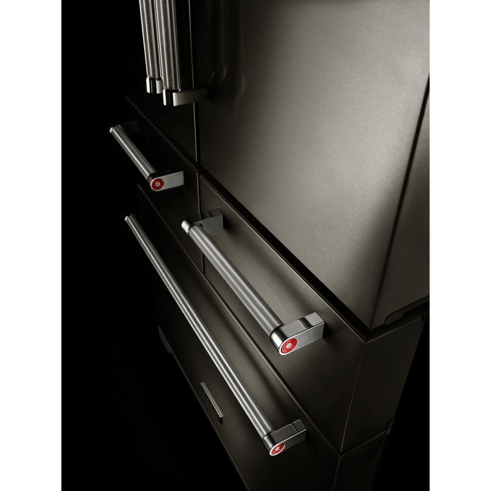Kitchenaid KRMF706EBS 25.8 Cu. Ft. 36" Multi-Door Freestanding Refrigerator with Platinum Interior Design and PrintShield™ Finish