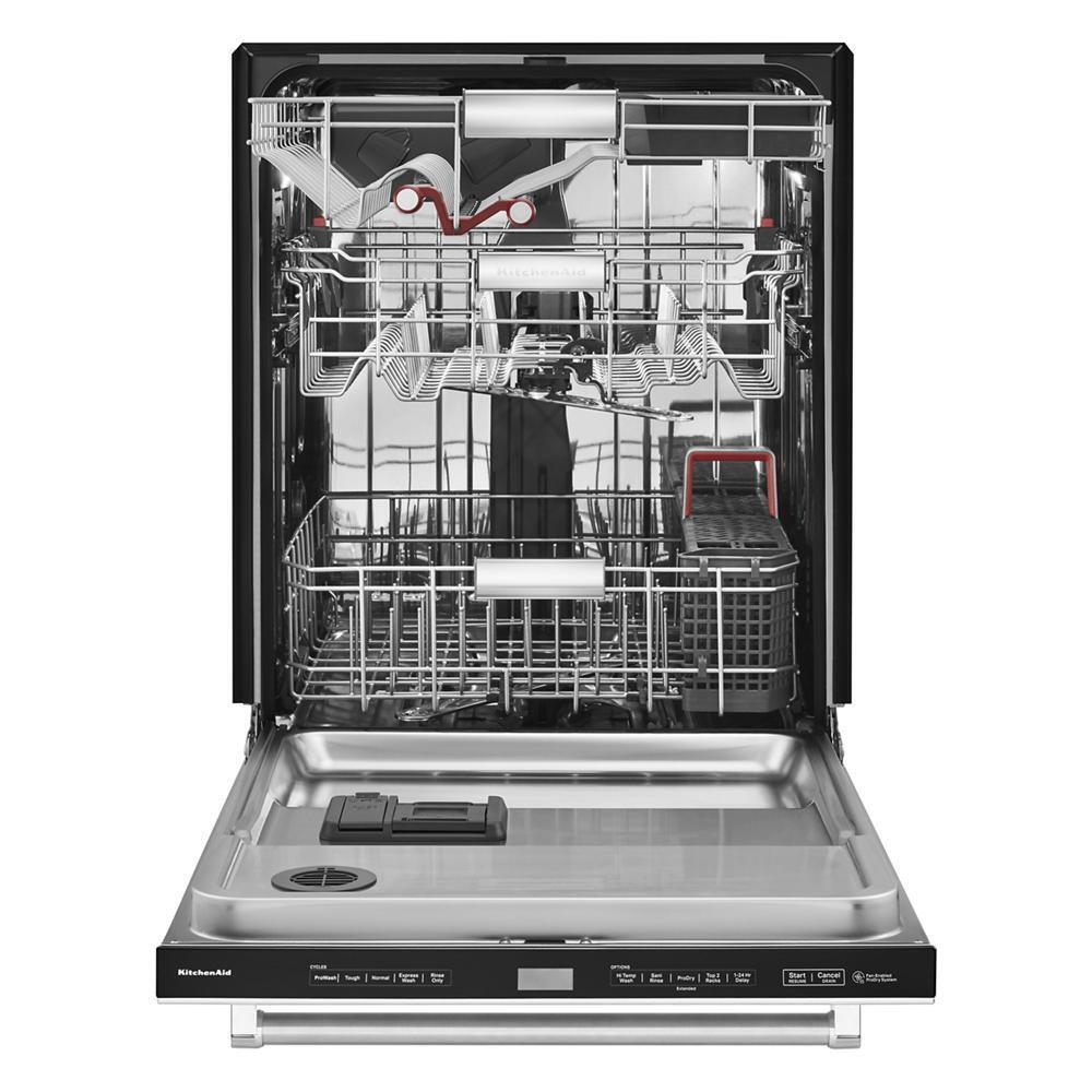 Kitchenaid KDTM804KPS 360(degree) Max Jets™ Third Rack Dishwasher with Stainless Steel Third Rack Wash Jets, 44 dBA