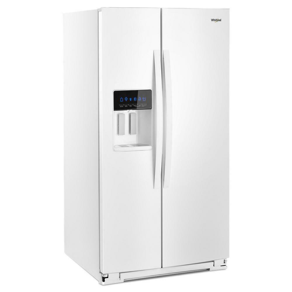 Whirlpool WRS588FIHW 36-inch Wide Side-by-Side Refrigerator - 28 cu. ft.