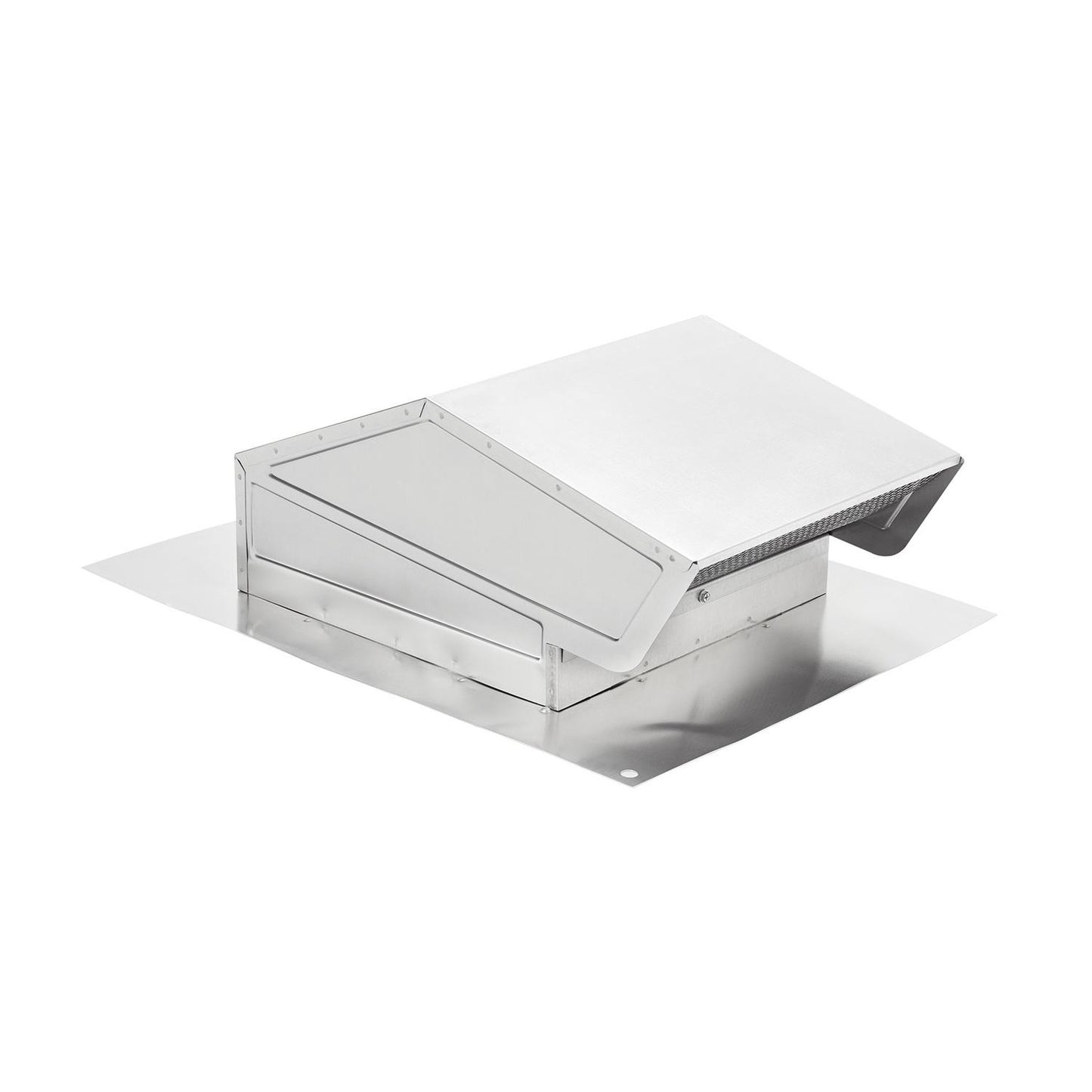 644 Broan-NuTone® Roof Cap in Natural Aluminum Finish, 3-1/4-Inch x 10-Inch or up to 8-Inch round duct