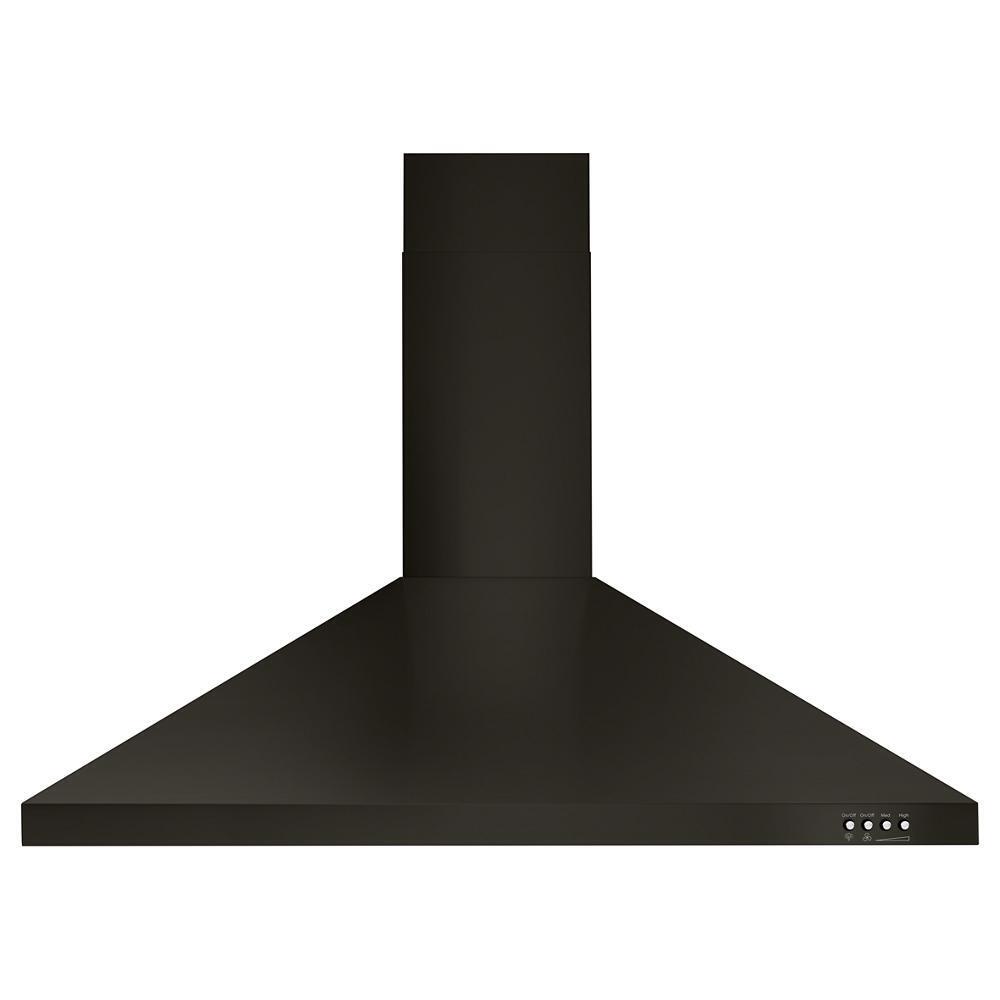 Whirlpool WVW53UC6HV 36" Contemporary Black Stainless Wall Mount Range Hood