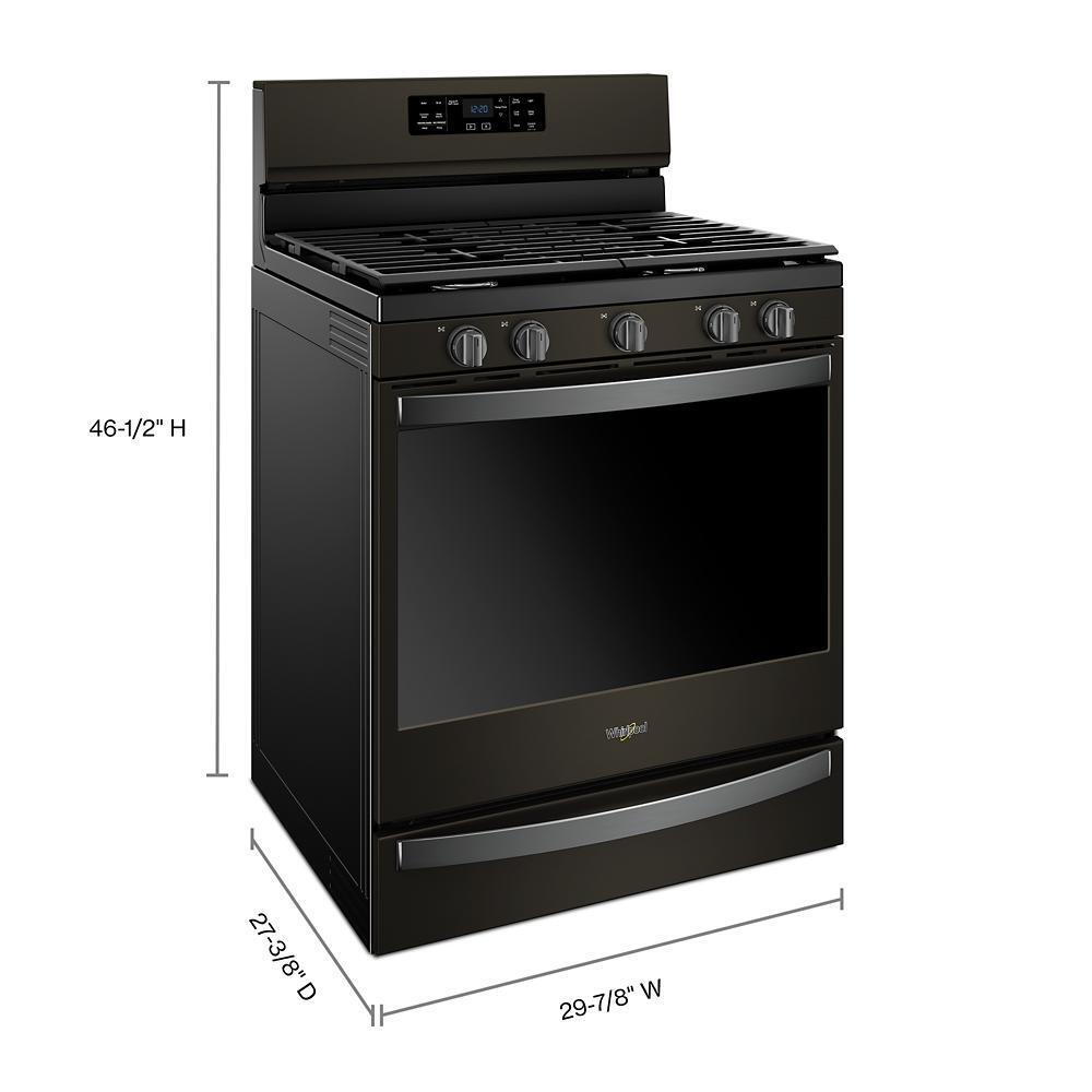 Whirlpool 5.8 cu. ft. Freestanding Gas Range with Frozen Bake™ Technology