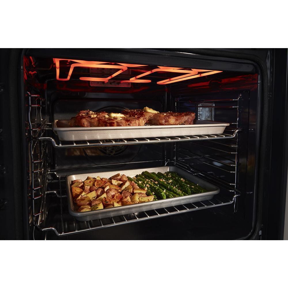 Whirlpool WOD52ES4MB 5.8 Cu. Ft. 24 Inch Double Wall Oven with Convection