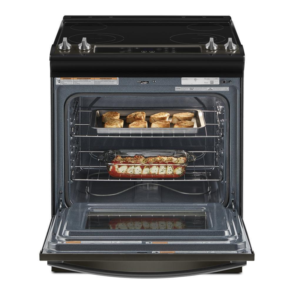 Whirlpool WEE515S0LV 4.8 Cu. Ft. Whirlpool® Electric Range with Frozen Bake™ Technology