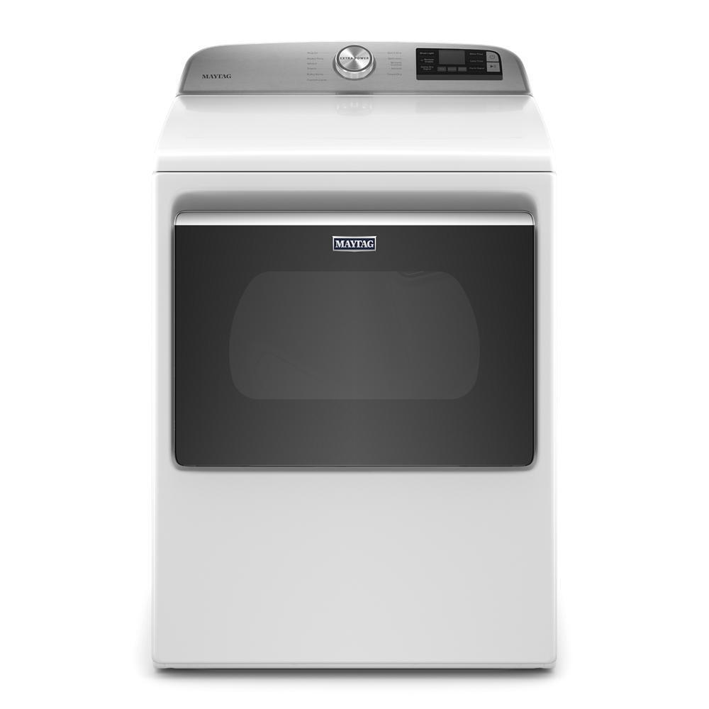 Maytag MED6230HW Smart Top Load Electric Dryer with Extra Power - 7.4 cu. ft.