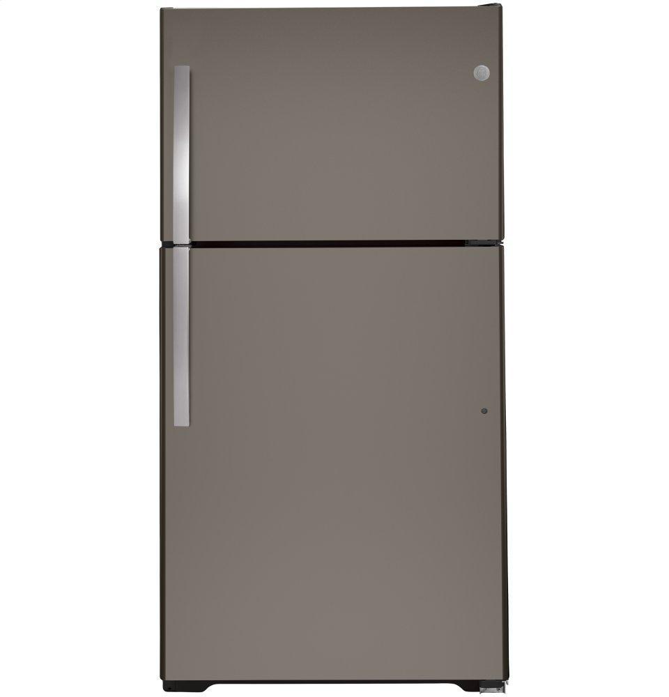 GTE22JMNRES GE® ENERGY STAR® 21.9 Cu. Ft. Top-Freezer Refrigerator