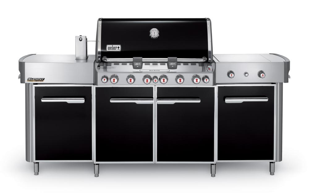 SUMMIT® GRILL CENTER NATURAL GAS - BLACK