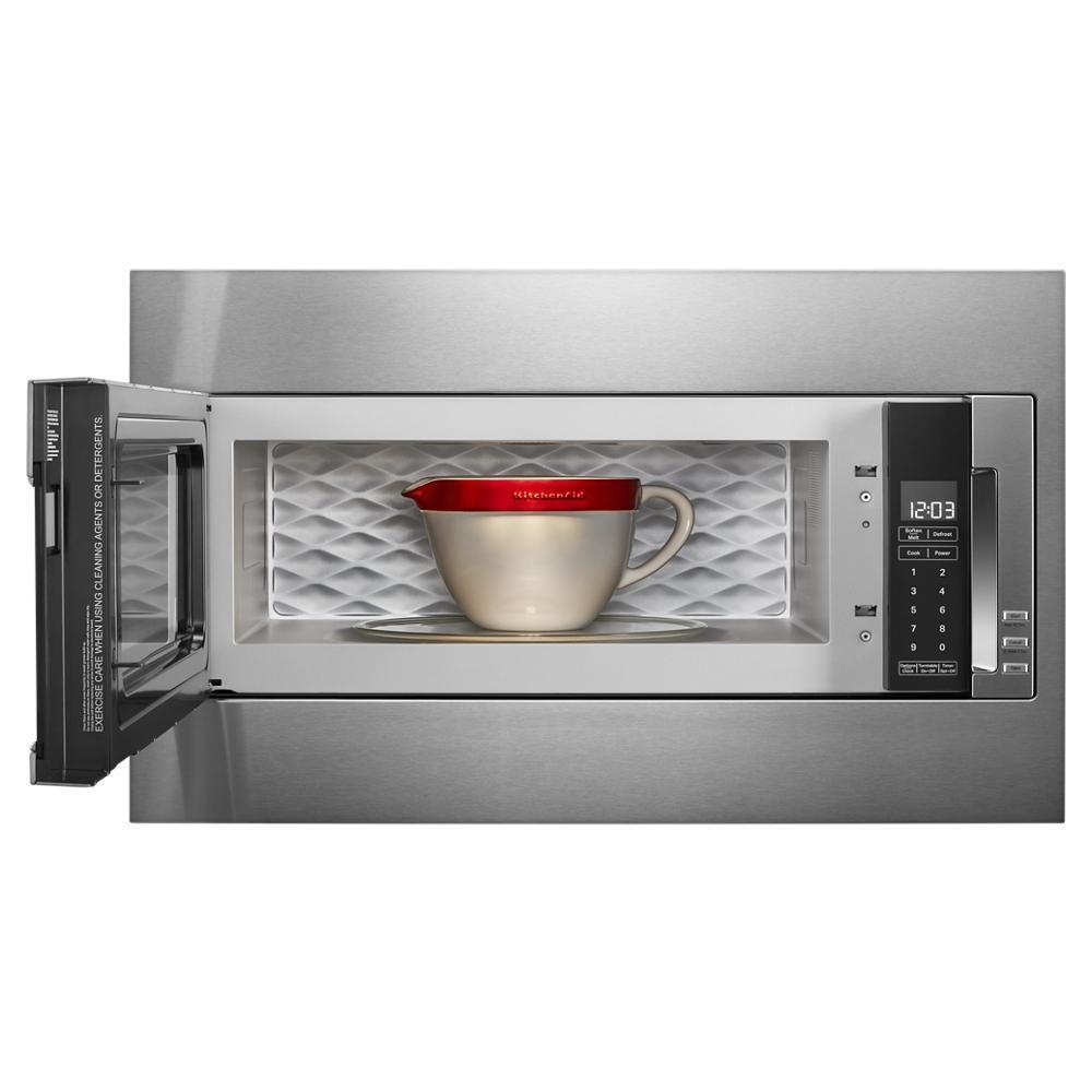 Kitchenaid KMBT5511KSS 1000 Watt Built-In Low Profile Microwave with Standard Trim Kit