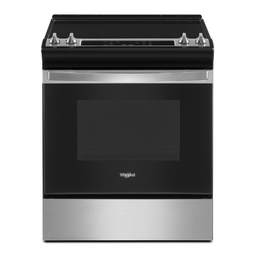 WEE515SALS Whirlpool® 34" Tall Range with Self Clean Oven Cycle