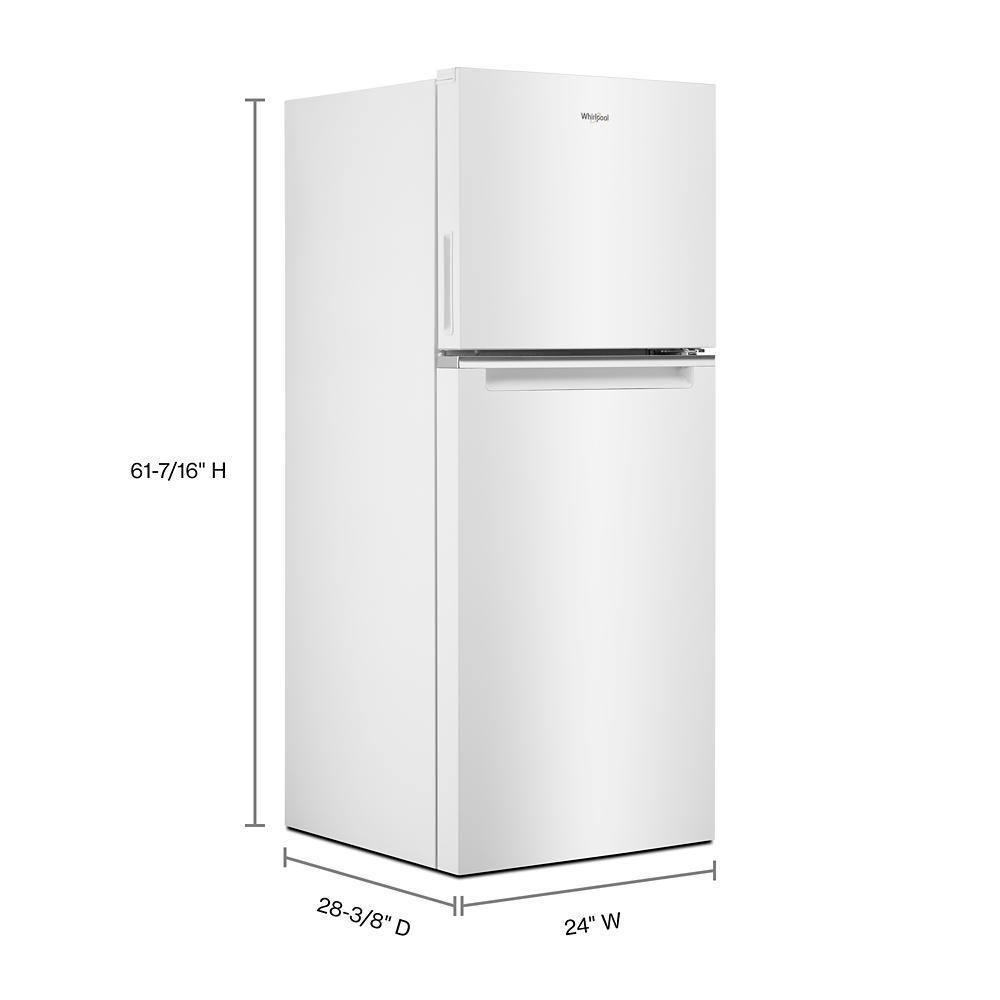 Whirlpool WRT312CZJW 24-inch Wide Small Space Top-Freezer Refrigerator - 11.6 cu. ft.