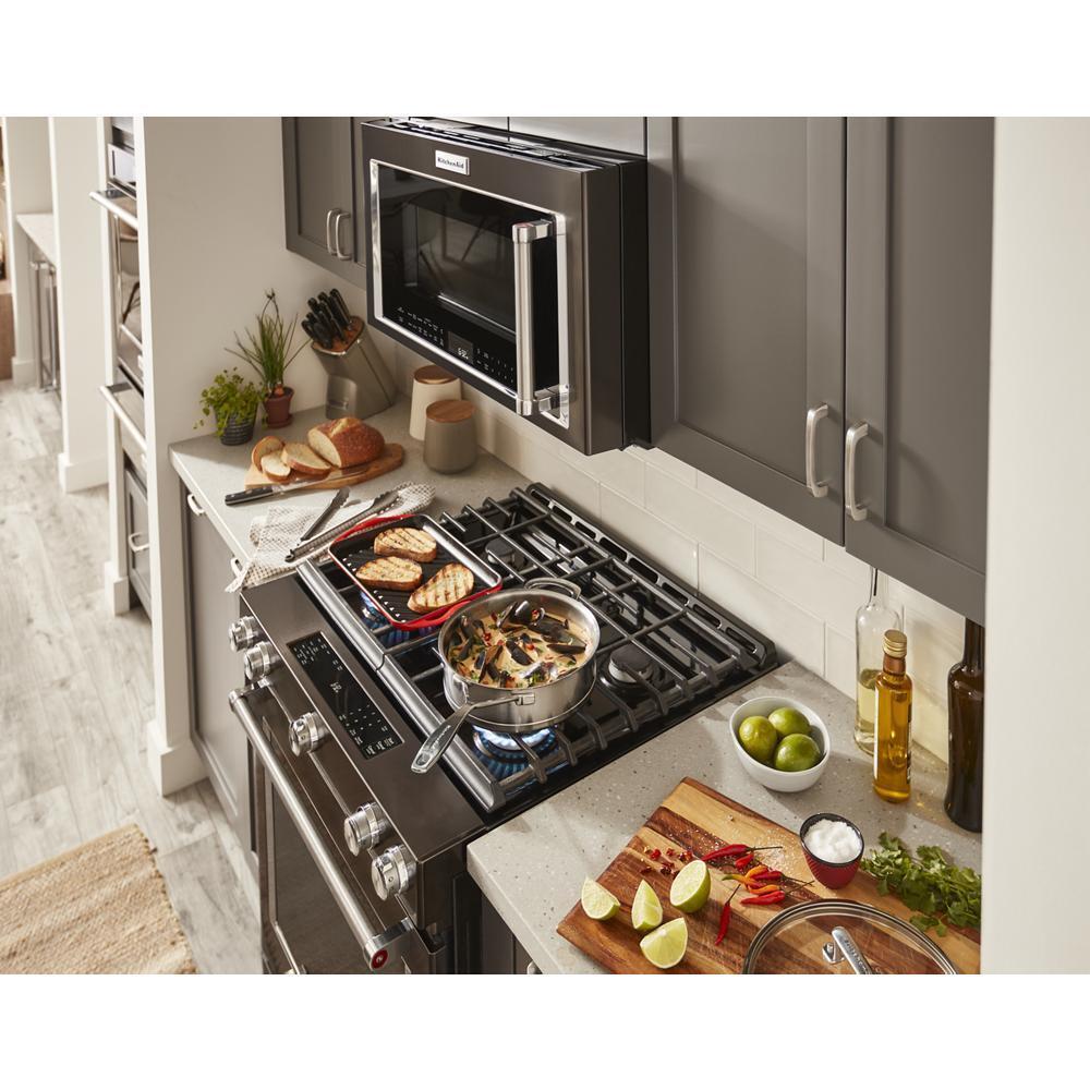 Kitchenaid 30-Inch 5-Burner Gas Slide-In Convection Range