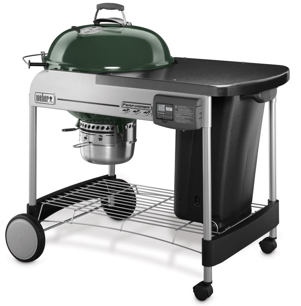 Weber 15507001 Performer Deluxe Charcoal Grill 22" - Green