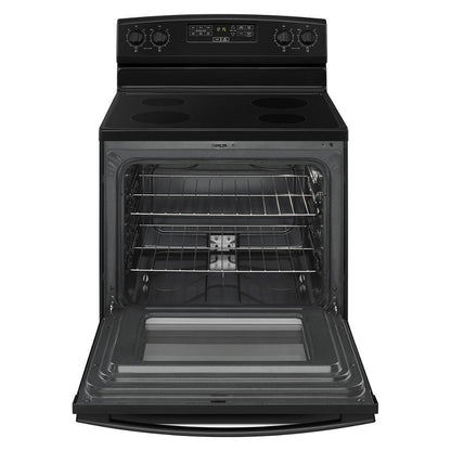 Amana AER6303MFB 30-inch Amana® Electric Range with Extra-Large Oven Window