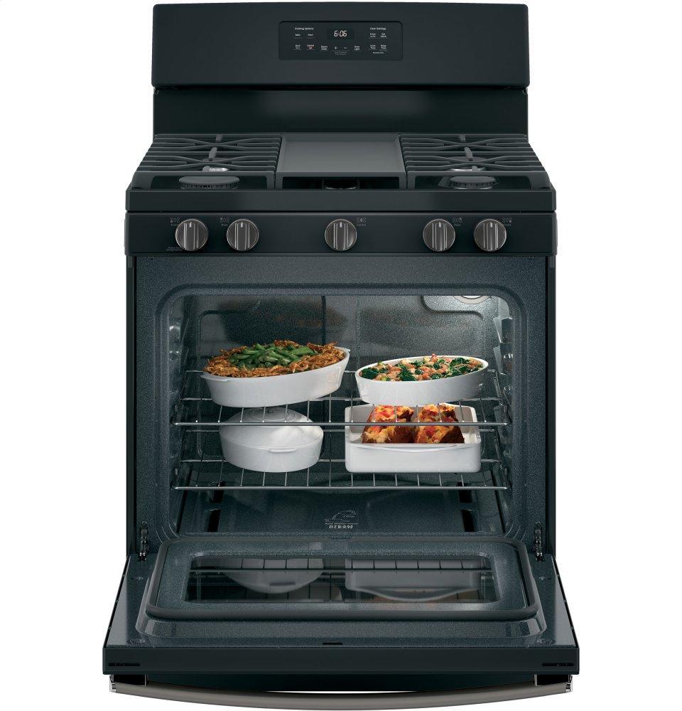 GE® 30" Free-Standing Gas Range